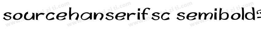 sourcehanserifsc semibold字体字体转换